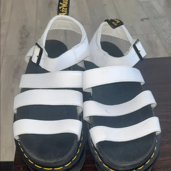 WOMEN'S DR. MARTENS BLAIRE PLATFORM SANDALS SIZE 11 US/L - Picture 4 of 12